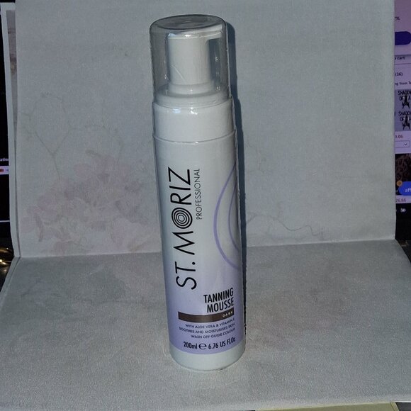 St. Moriz Professional Tanning Mousse Dark 200ml NEW - Picture 1 of 3